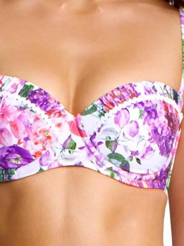 SOR3044 Sorrento  Balconette B/C Cup Swimwear - Isola