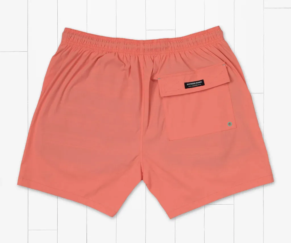 Southern Marsh Wharf Stretch Lined Swim Trunk