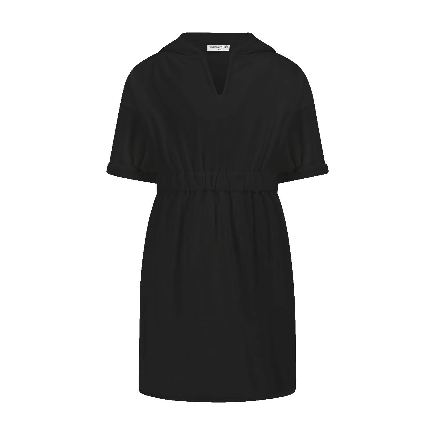 Sparrow Kids Black Girls Terry Robe