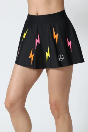 SPEED WOMENS LIGHTNING POP KO FLOUNCE TENNIS SKIRT