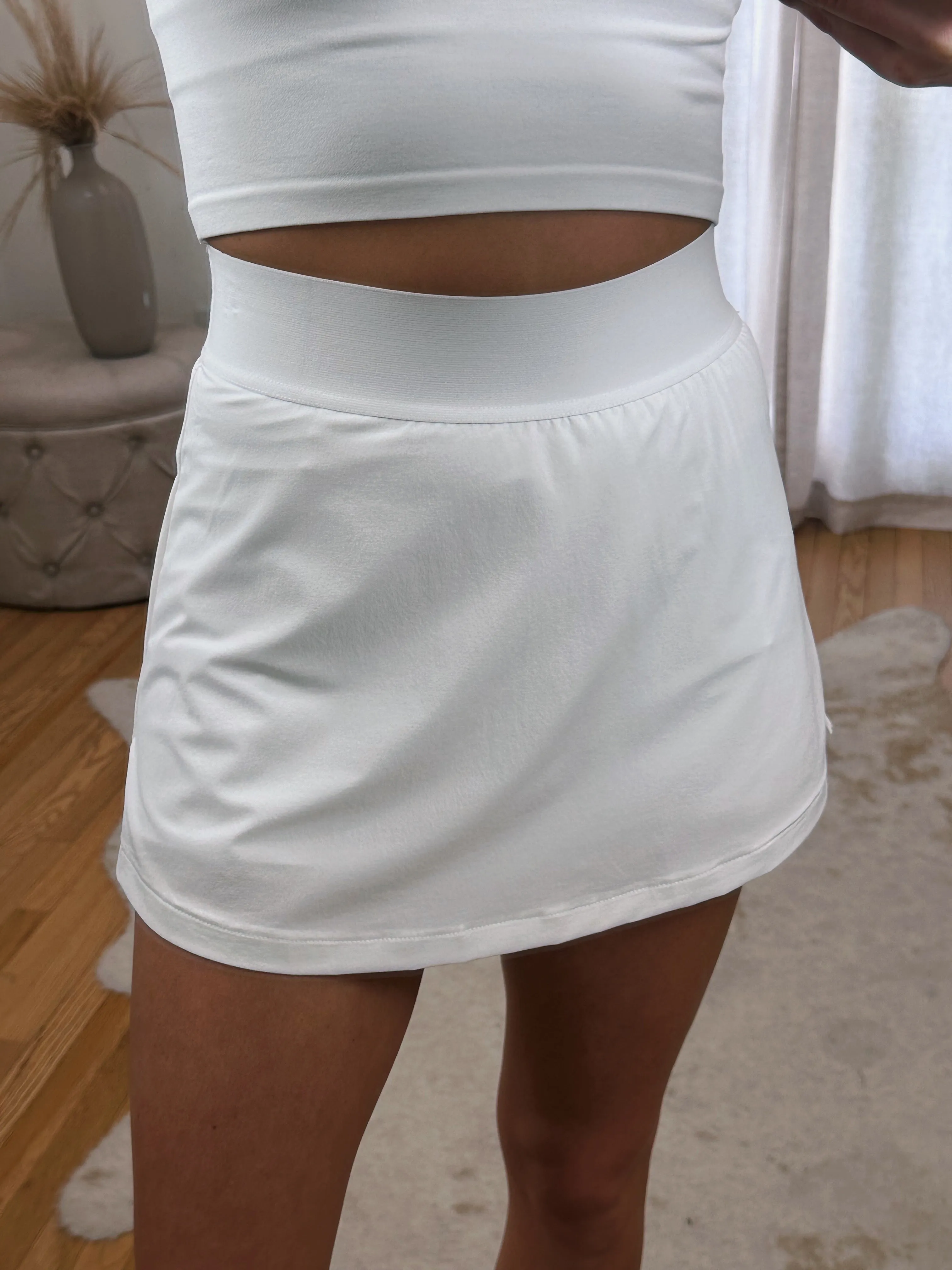 Sporty Tennis Skirt