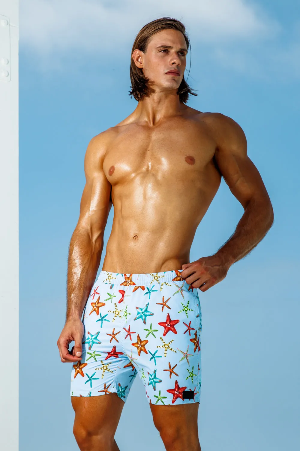 Starfish Midlength Pull-on Trunks