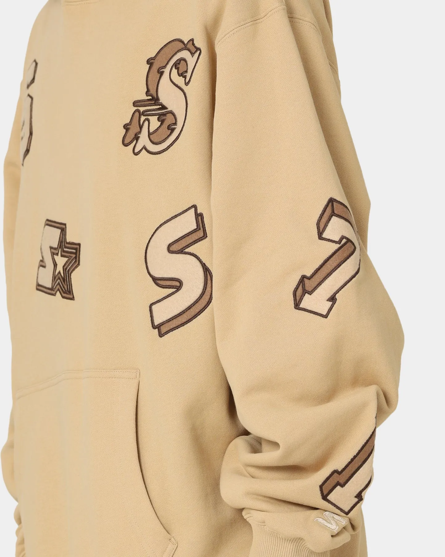 Starter Separation Hoodie Stone