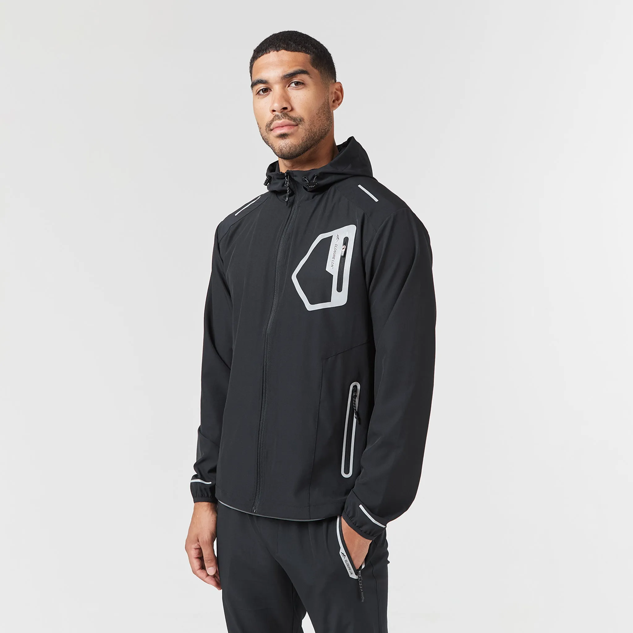 Tech Pocket Tracksuit | Black