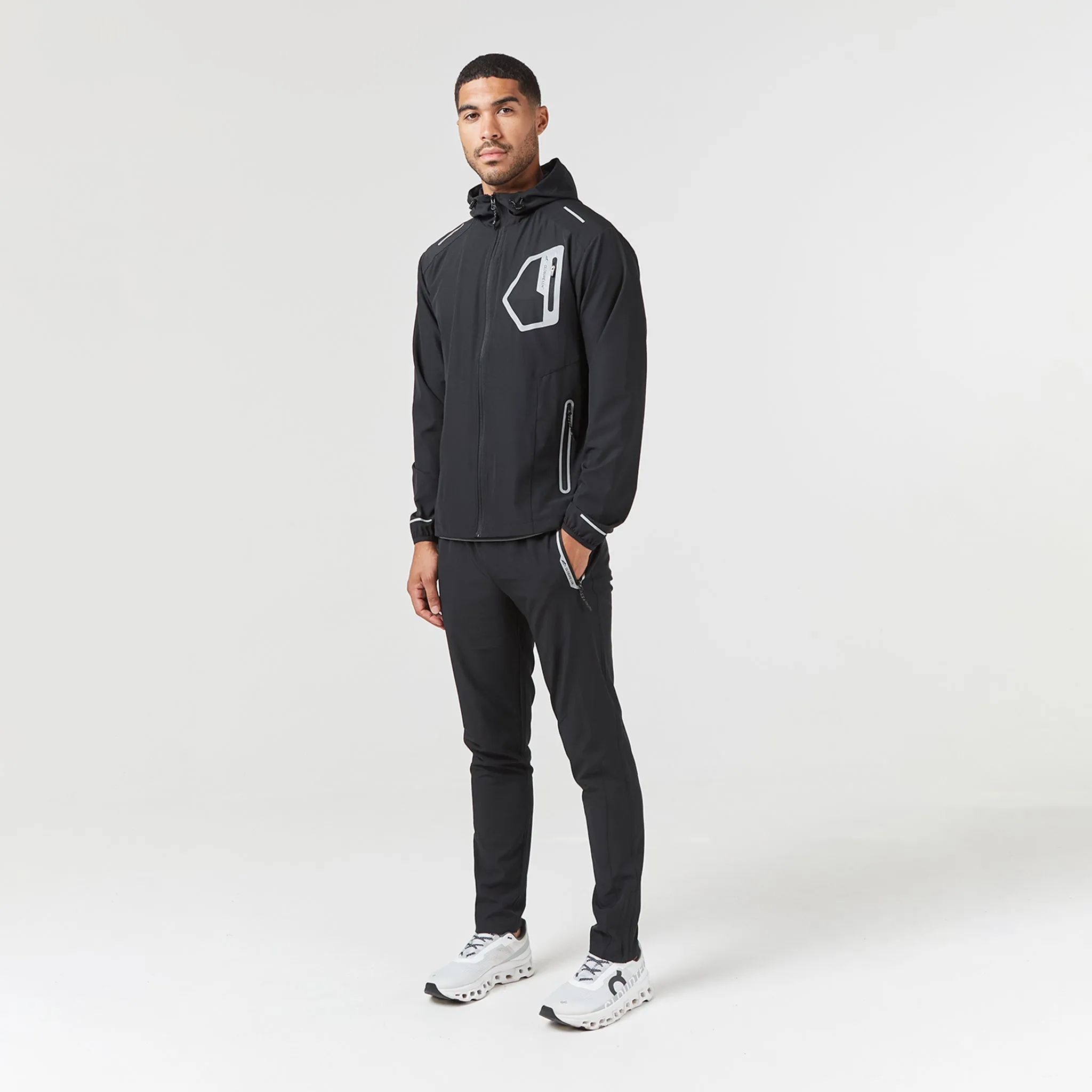 Tech Pocket Tracksuit | Black