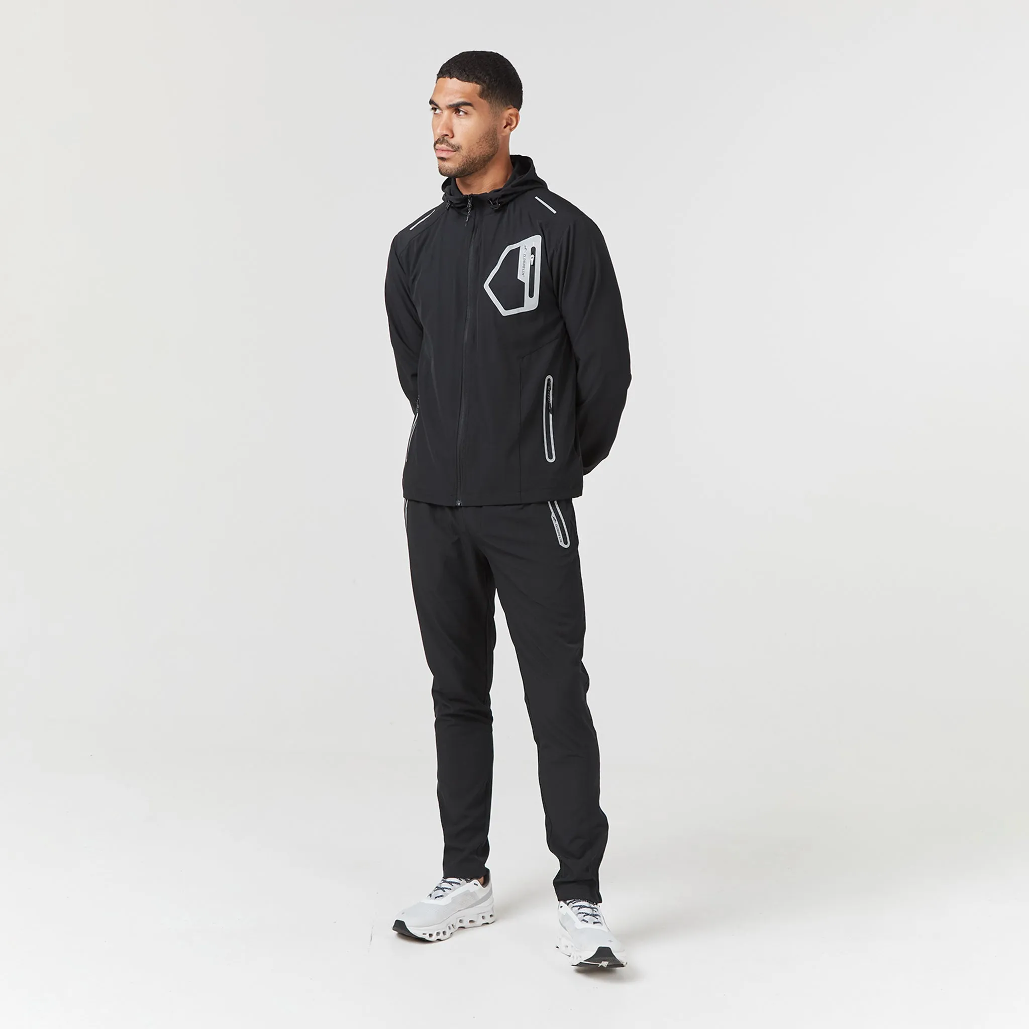 Tech Pocket Tracksuit | Black