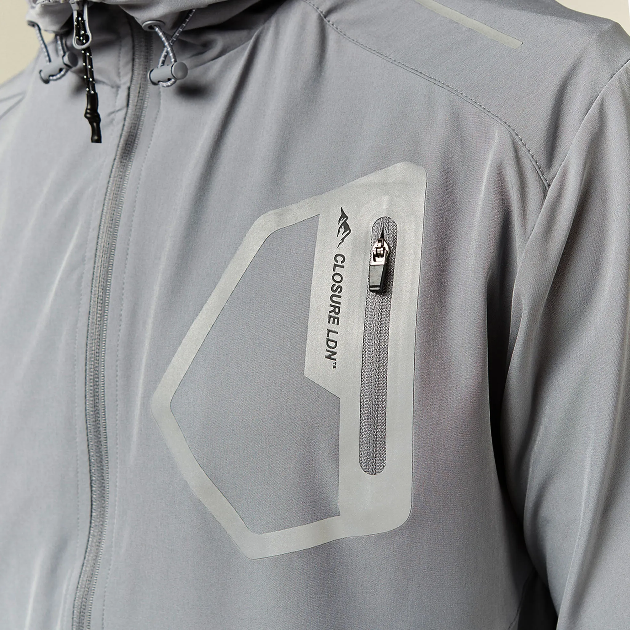 Tech Pocket Tracksuit | Mid Grey