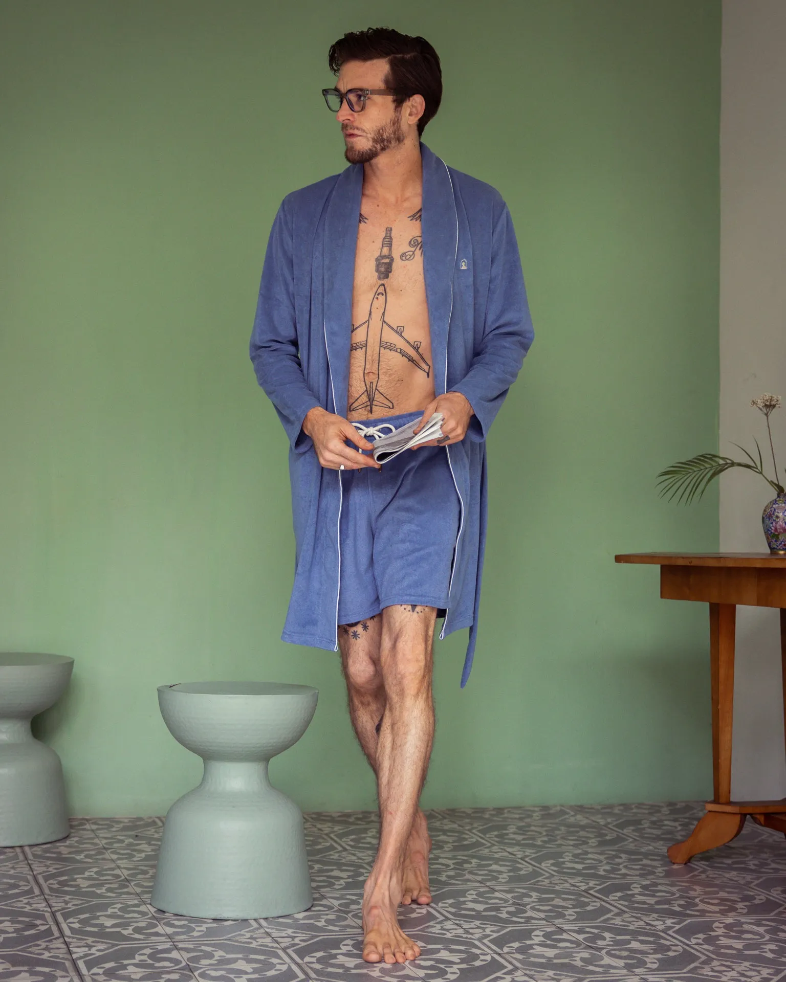 The Tropez Terry Cloth Robe - Annapolis