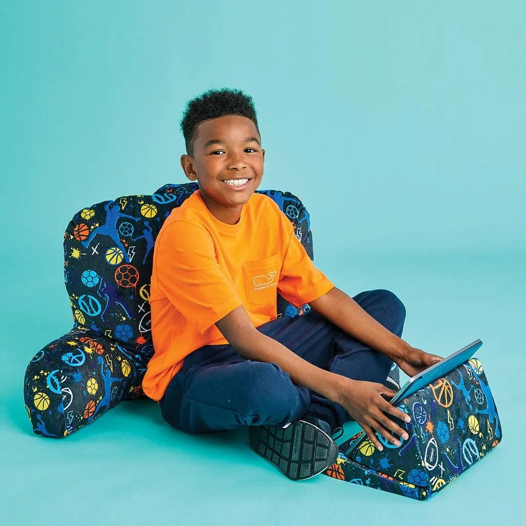 Tween Decor | Corey Paige Sports Lounge Pillow | Iscream