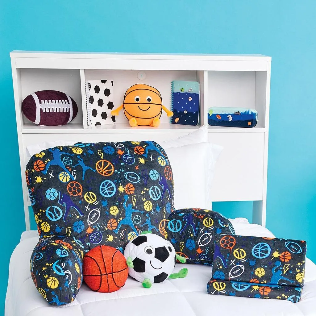 Tween Decor | Corey Paige Sports Lounge Pillow | Iscream