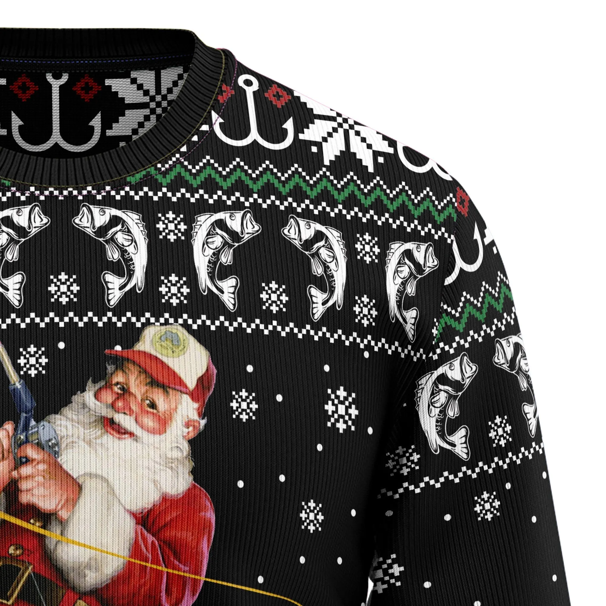Ugly Sweater JulesRoche All-Over Print Thermal Holiday Wear
