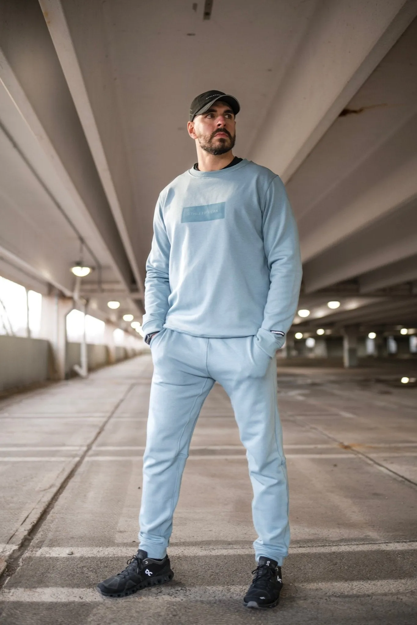 [ULTRALUX] Off Line Joggers - Cloud