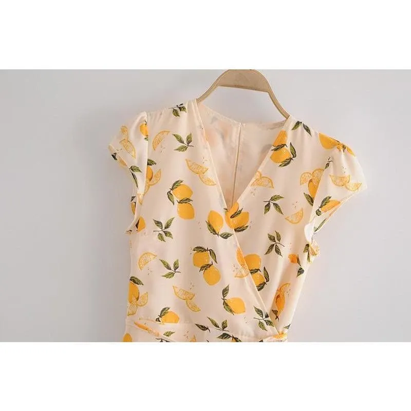 VINATAGE FLORAL CHIC DRESS