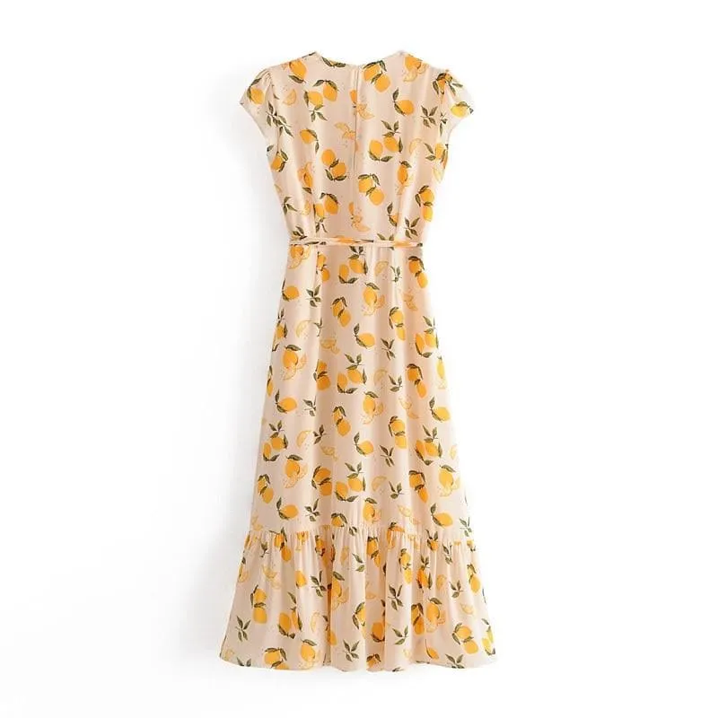 VINATAGE FLORAL CHIC DRESS