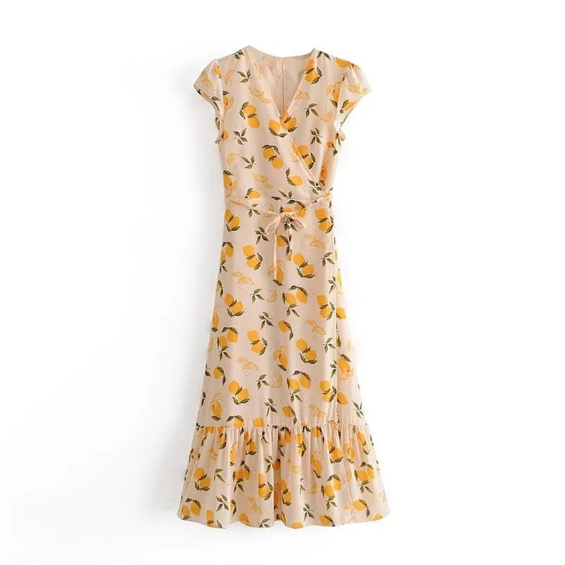 VINATAGE FLORAL CHIC DRESS