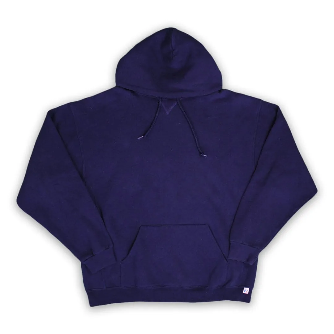 Vintage Dark Blue Russell Athletics Hoodie (XL)