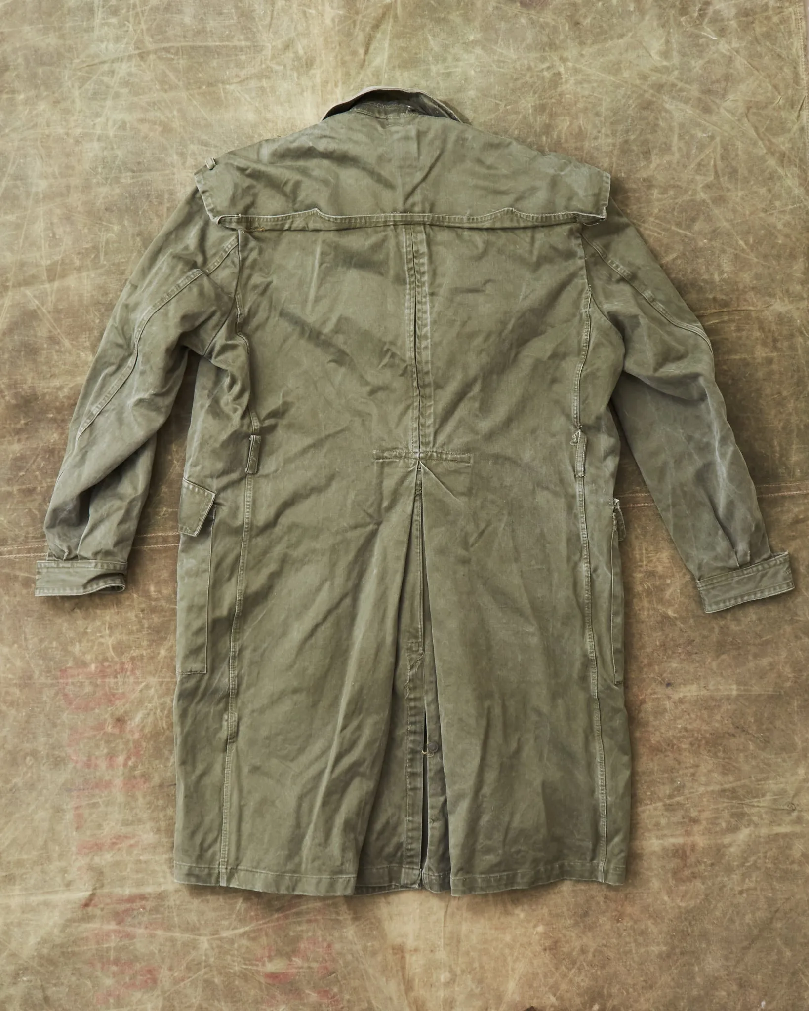 Vintage Unknown Army Coat Green L