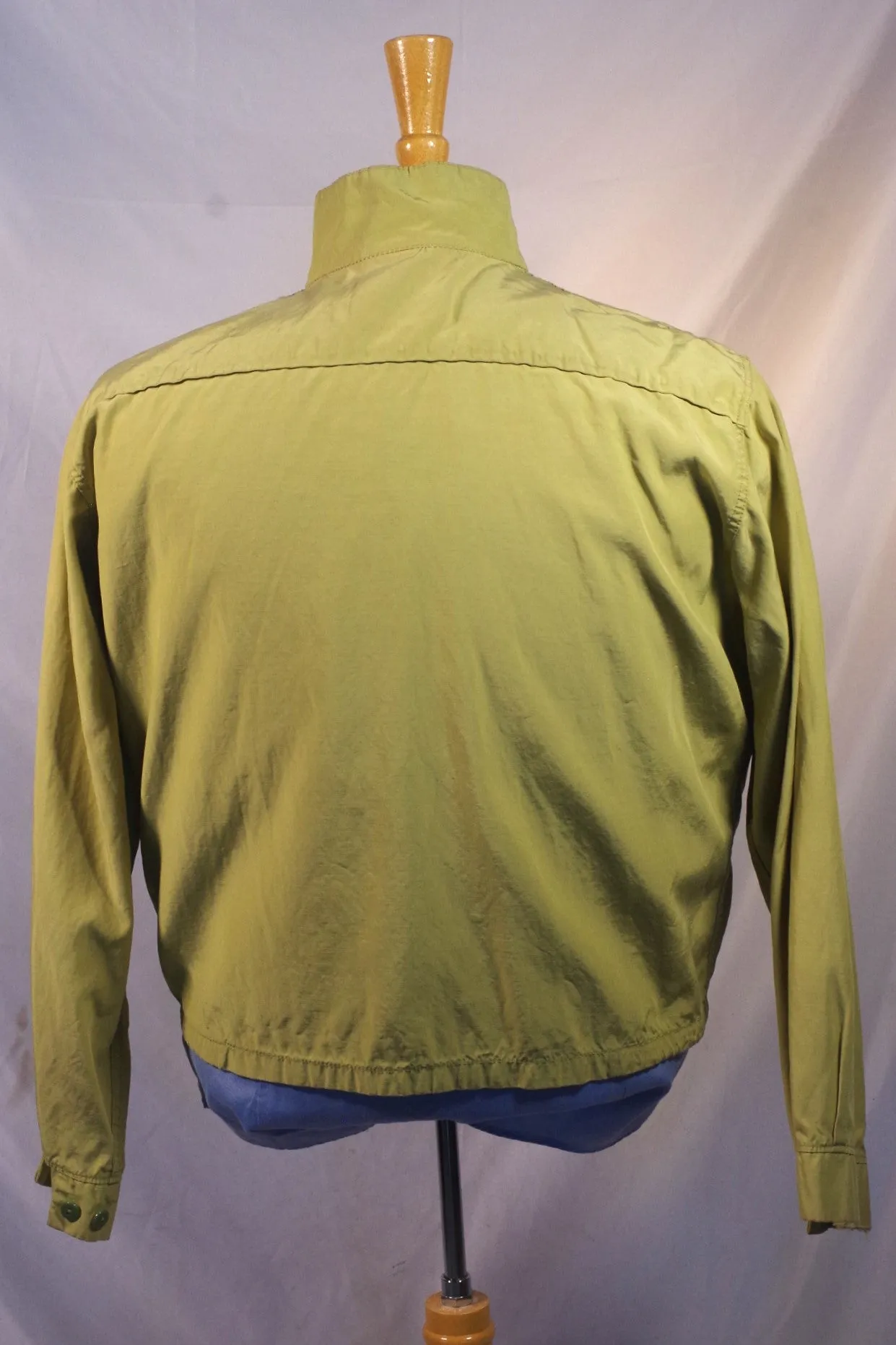Vintage Yellow-Green Pacific Trail Outdoor Jacket - Sz 42
