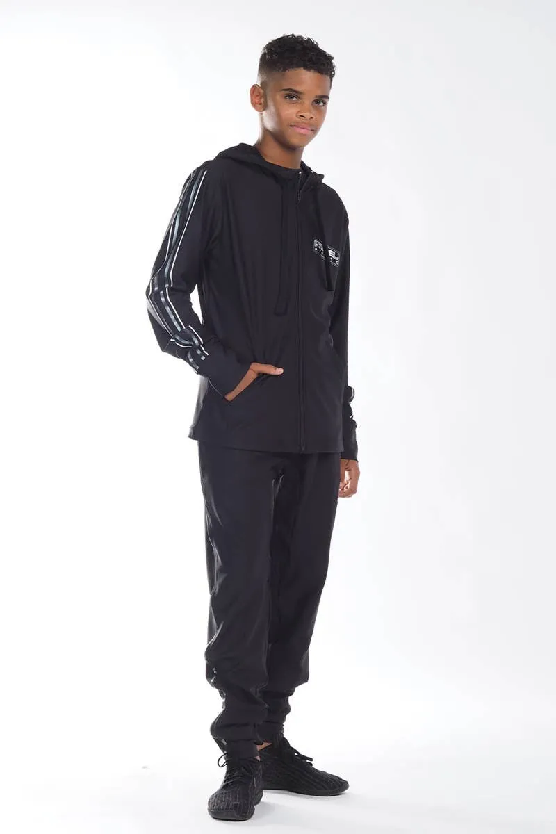 Warm Up Jacket in Black