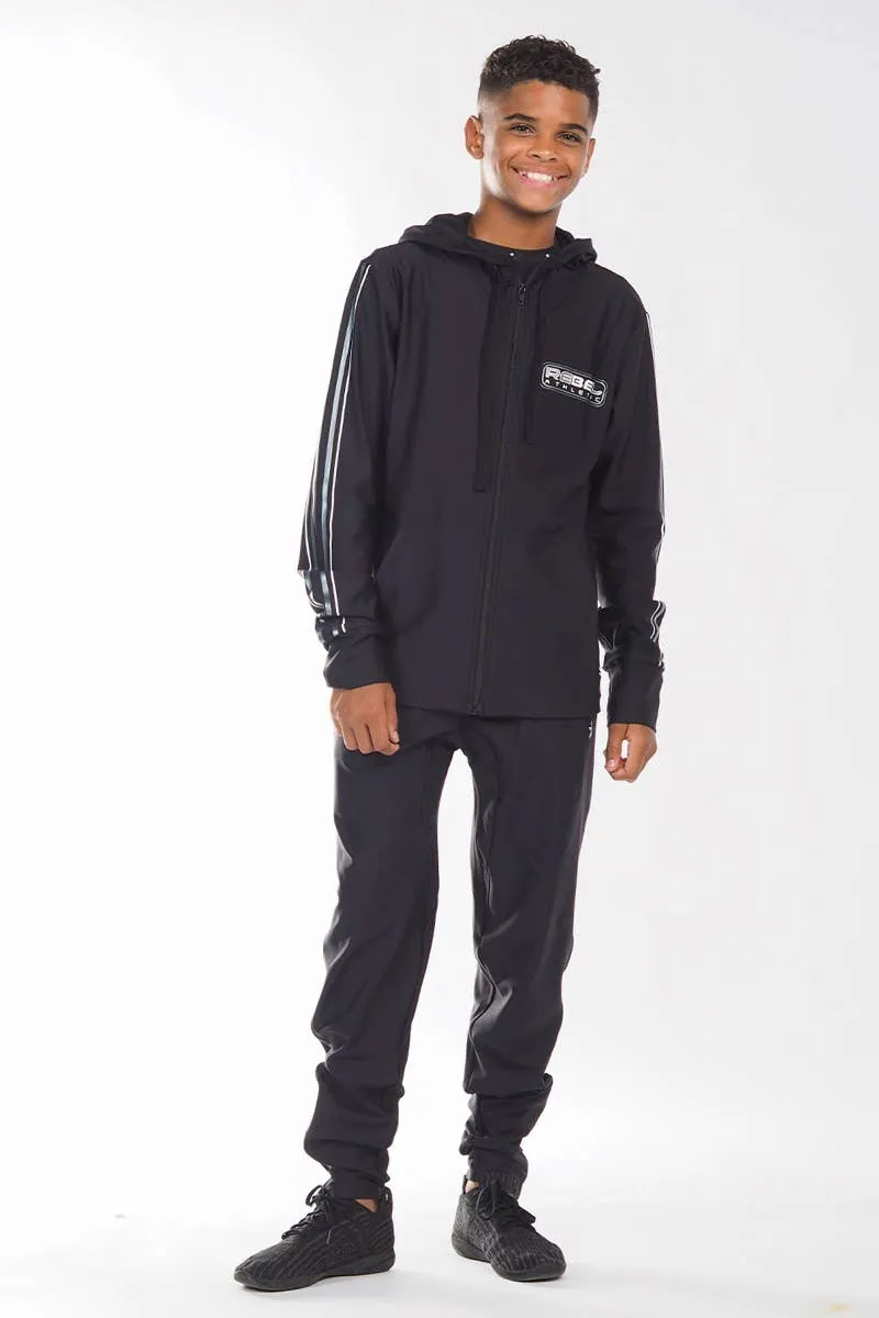 Warm Up Jacket in Black