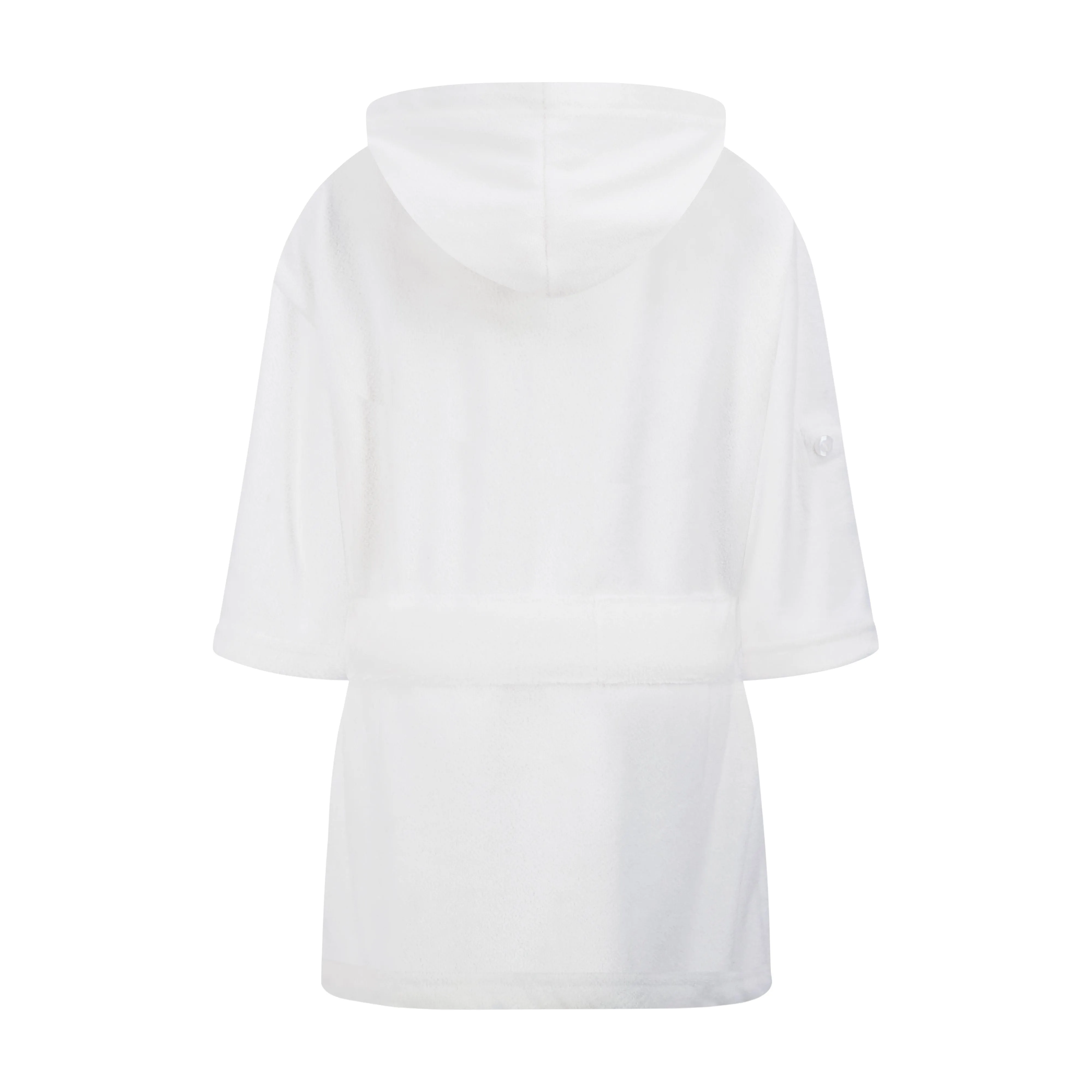 White Terry Robe with Belt