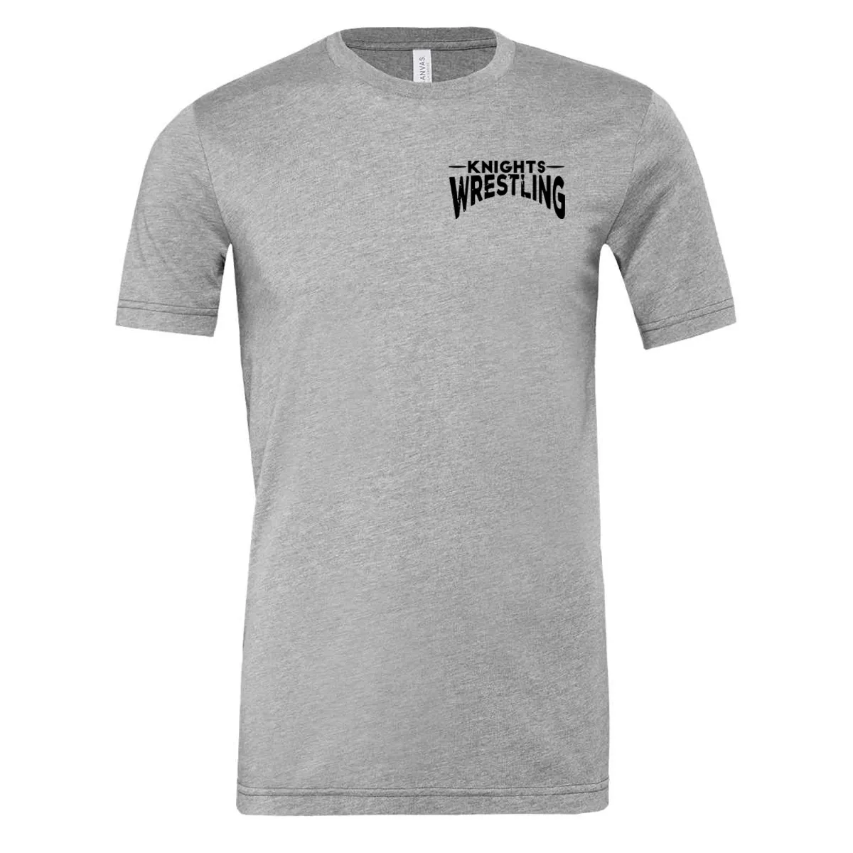 Windsor - Knights Wrestling American Flag Circle - Athletic Heather (Tee/Drifit/Hoodie/Sweatshirt)
