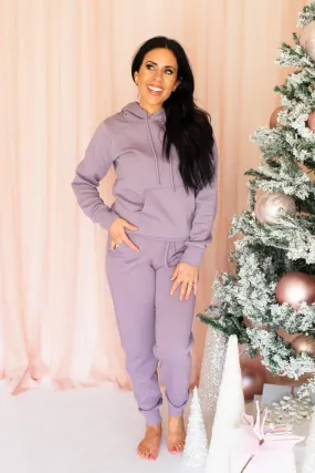 Winter Love's Spreading Everywhere Set - Dusty Purple