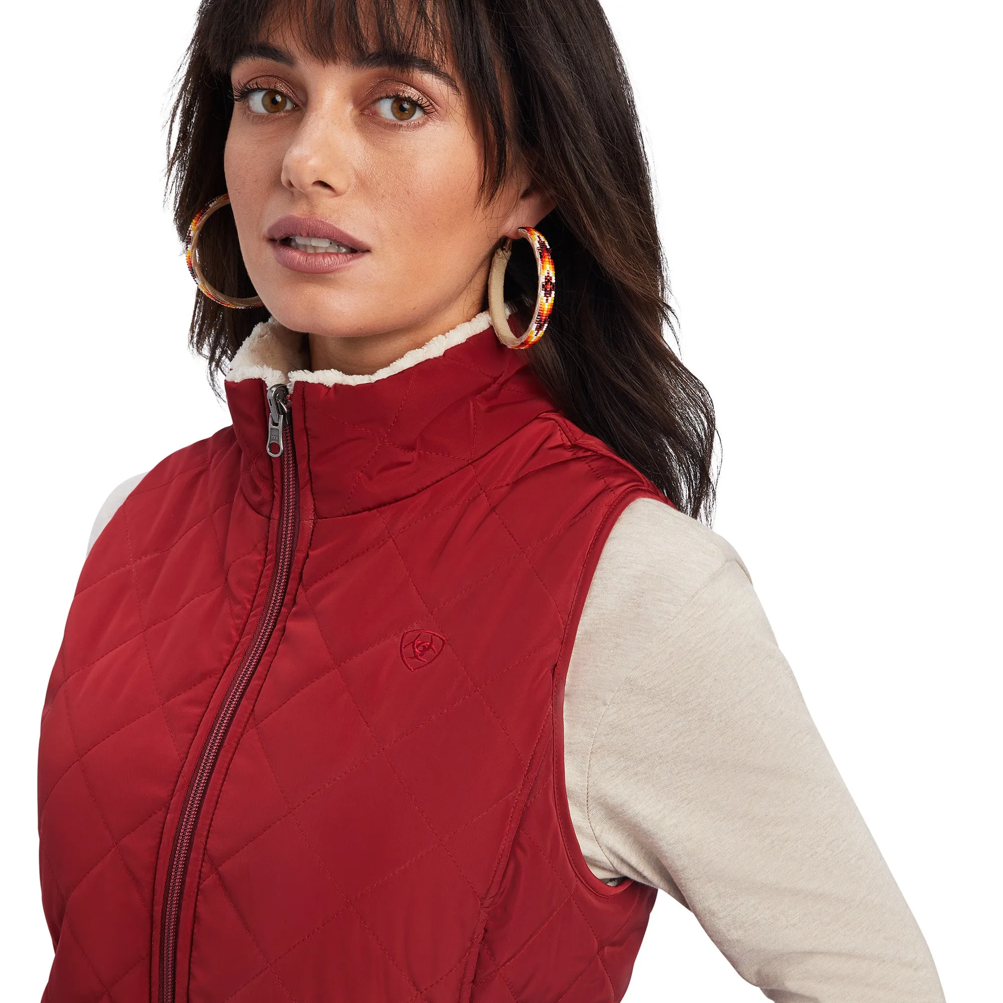Women's Ariat Reversible Dilon Insulated Vest #10041586X-C