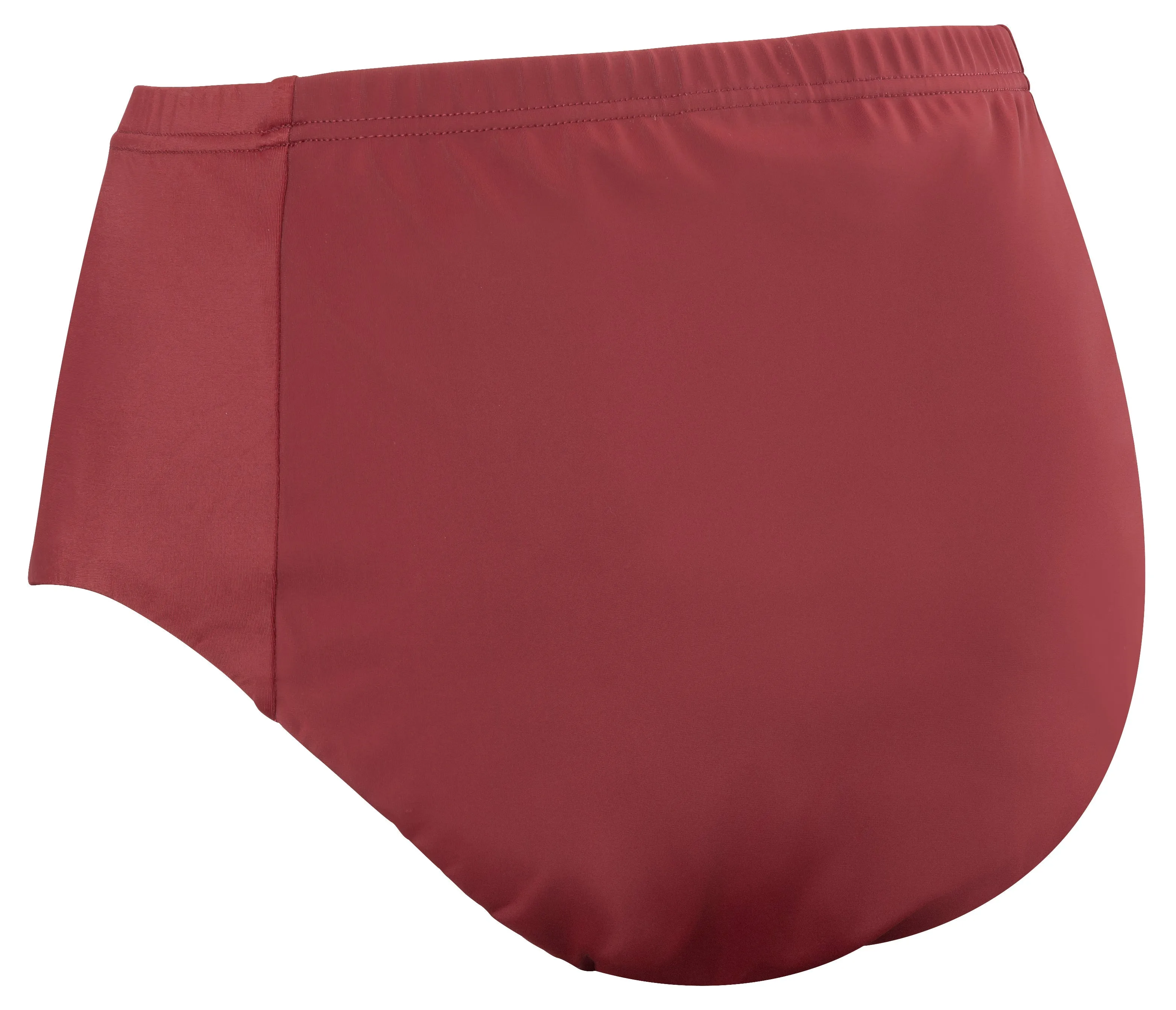 Women's Period Swim Briefs - Kenya Red