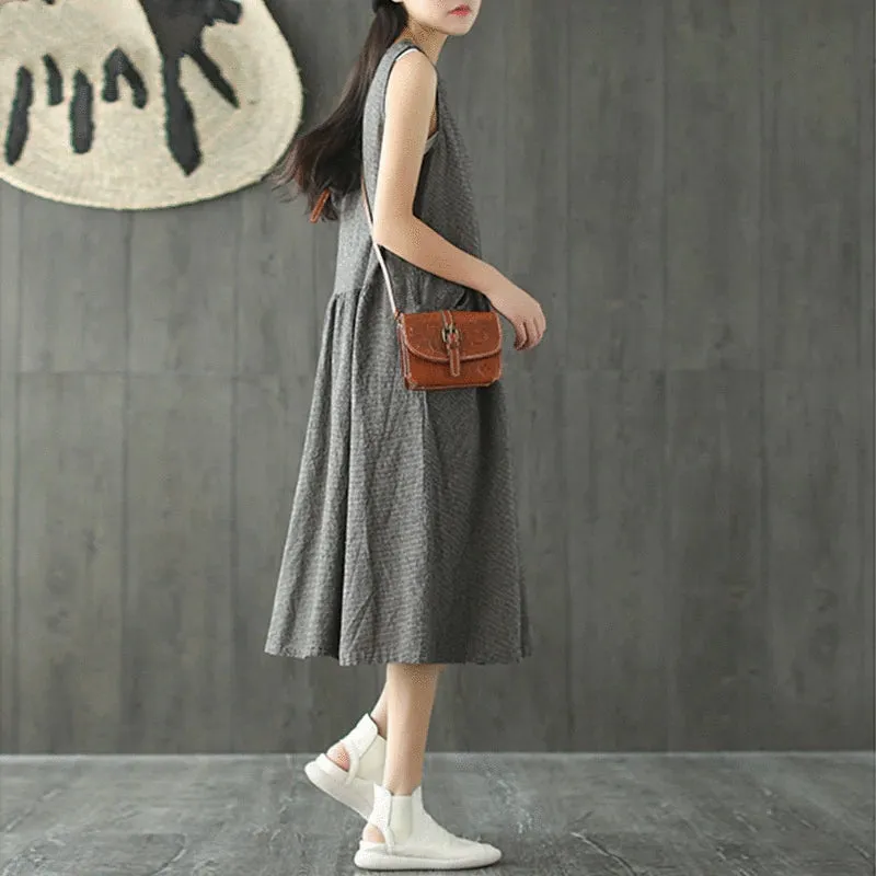 Women's Summer Casual O-Neck Dress