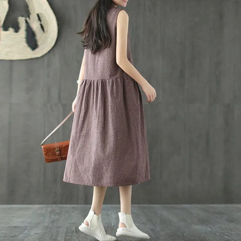Women's Summer Casual O-Neck Dress