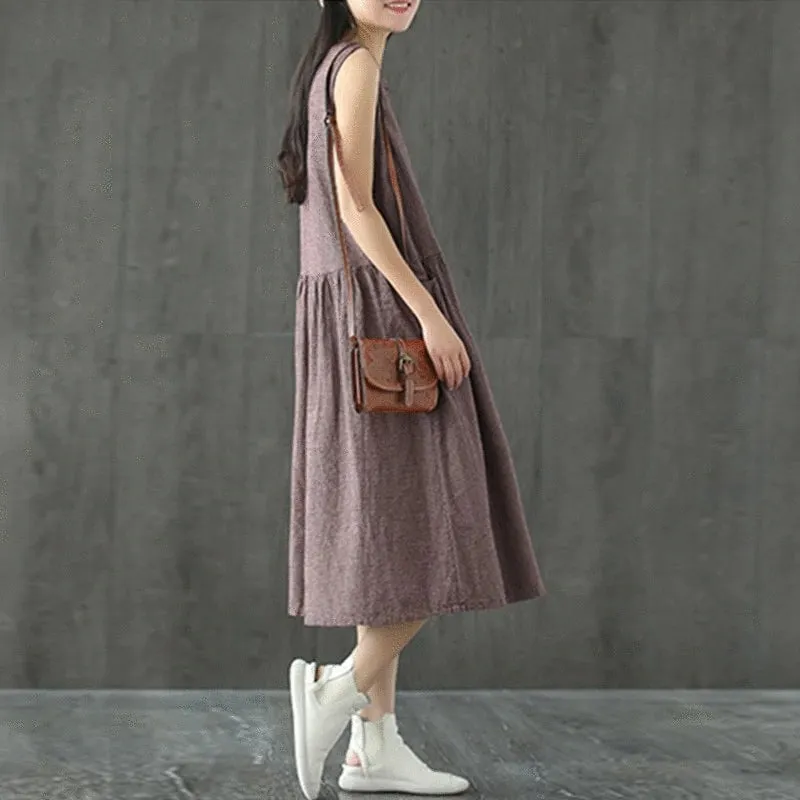 Women's Summer Casual O-Neck Dress