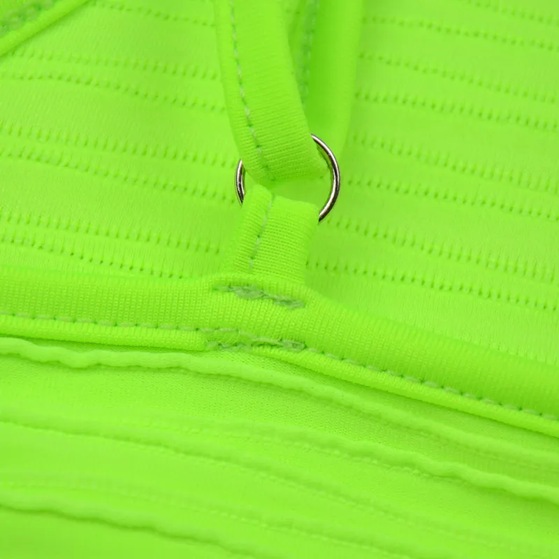 Women's Summer Casual Sheath Neon O-Neck Backless Dress